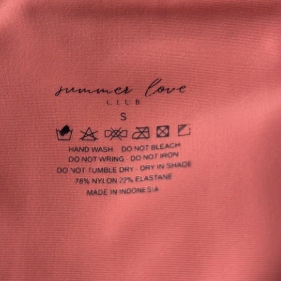 Summer Love Club Rio Bikini Bottom + Florence Top in Guava Size Small - Picture 11 of 16